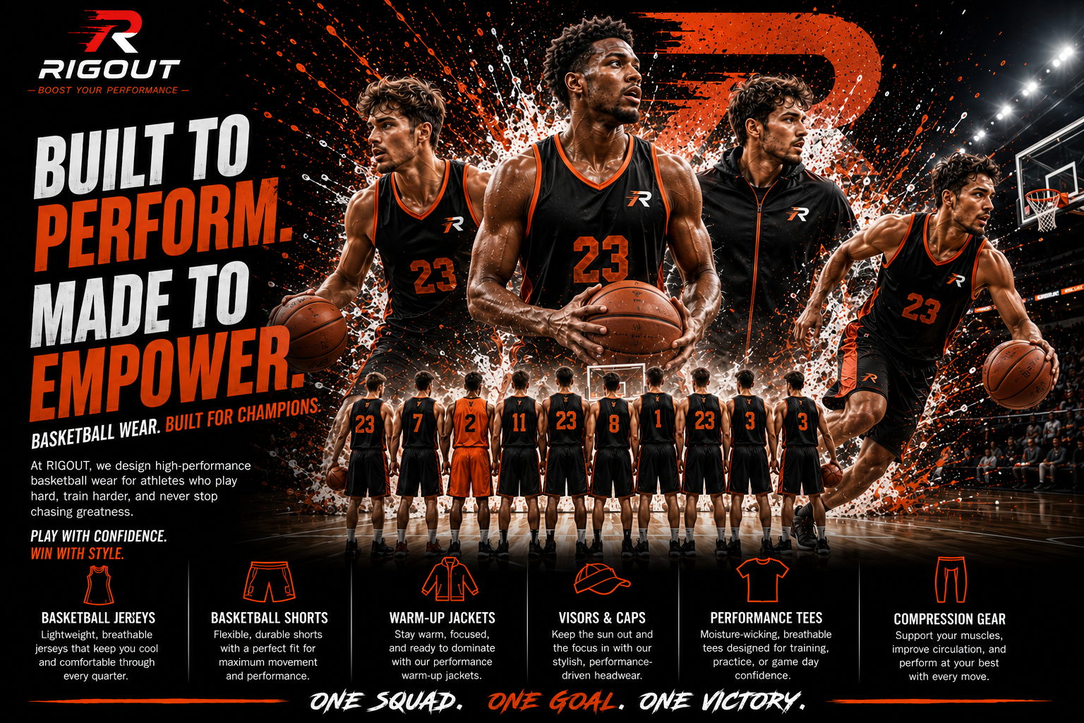 customized manufacturer of basketball uniform and kits RIGOUT TRADING