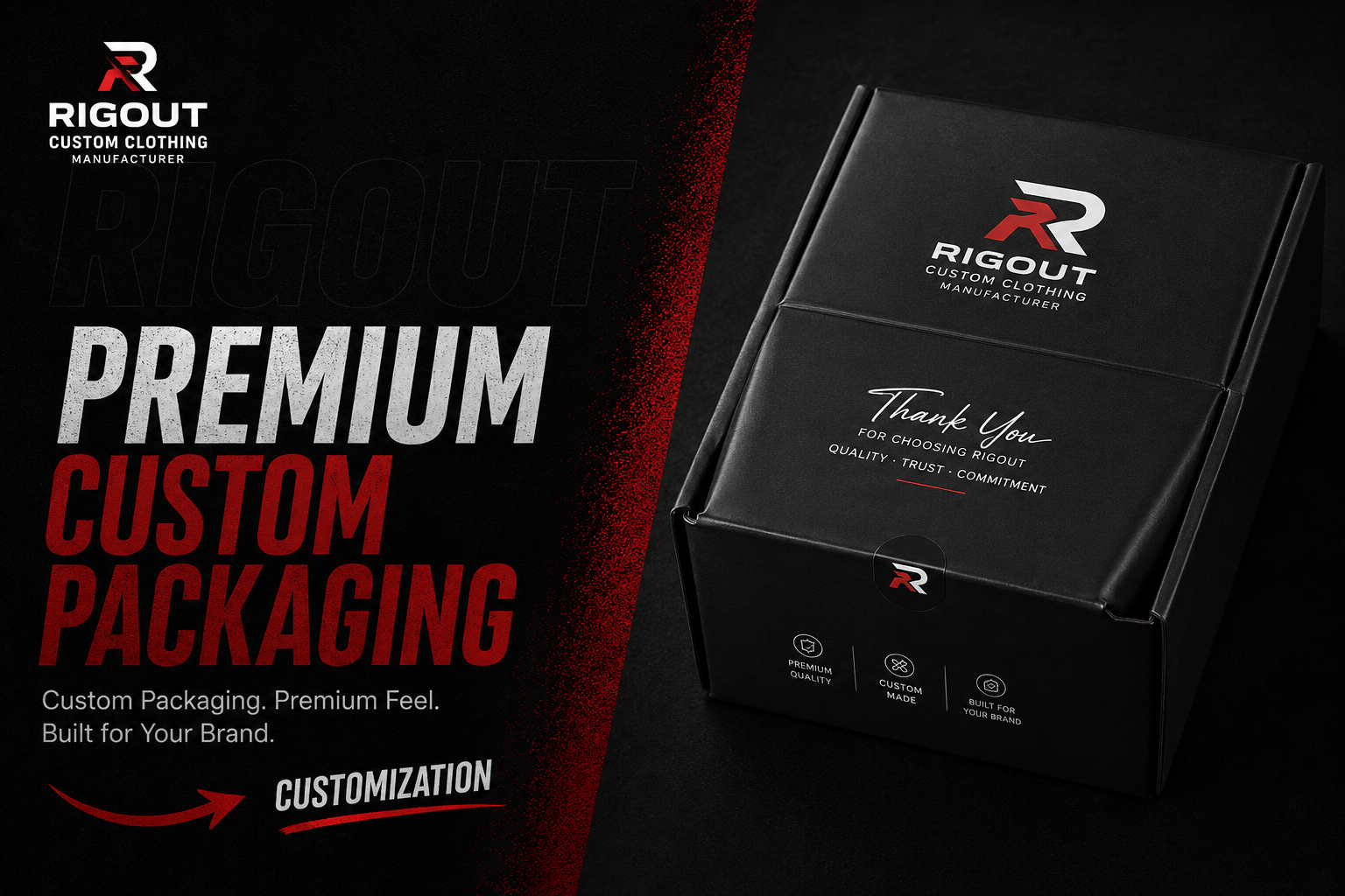 customize clothing Packaging private lable usa