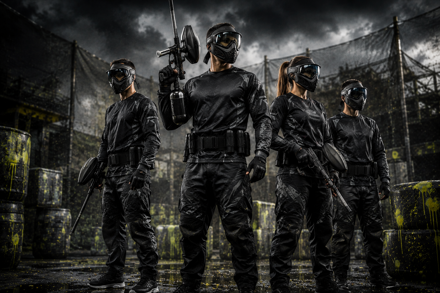 Produttore personalizzato di maglie da paintball (rash guard) e divise da paintball in Italia